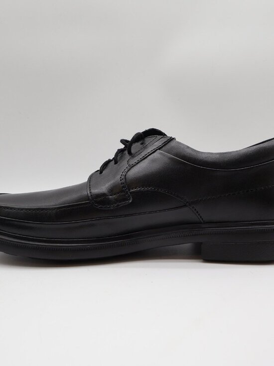 Hush Puppies Prinze Hopper Men\'s Black Leather Derby Oxford Dress Shoes main image 11